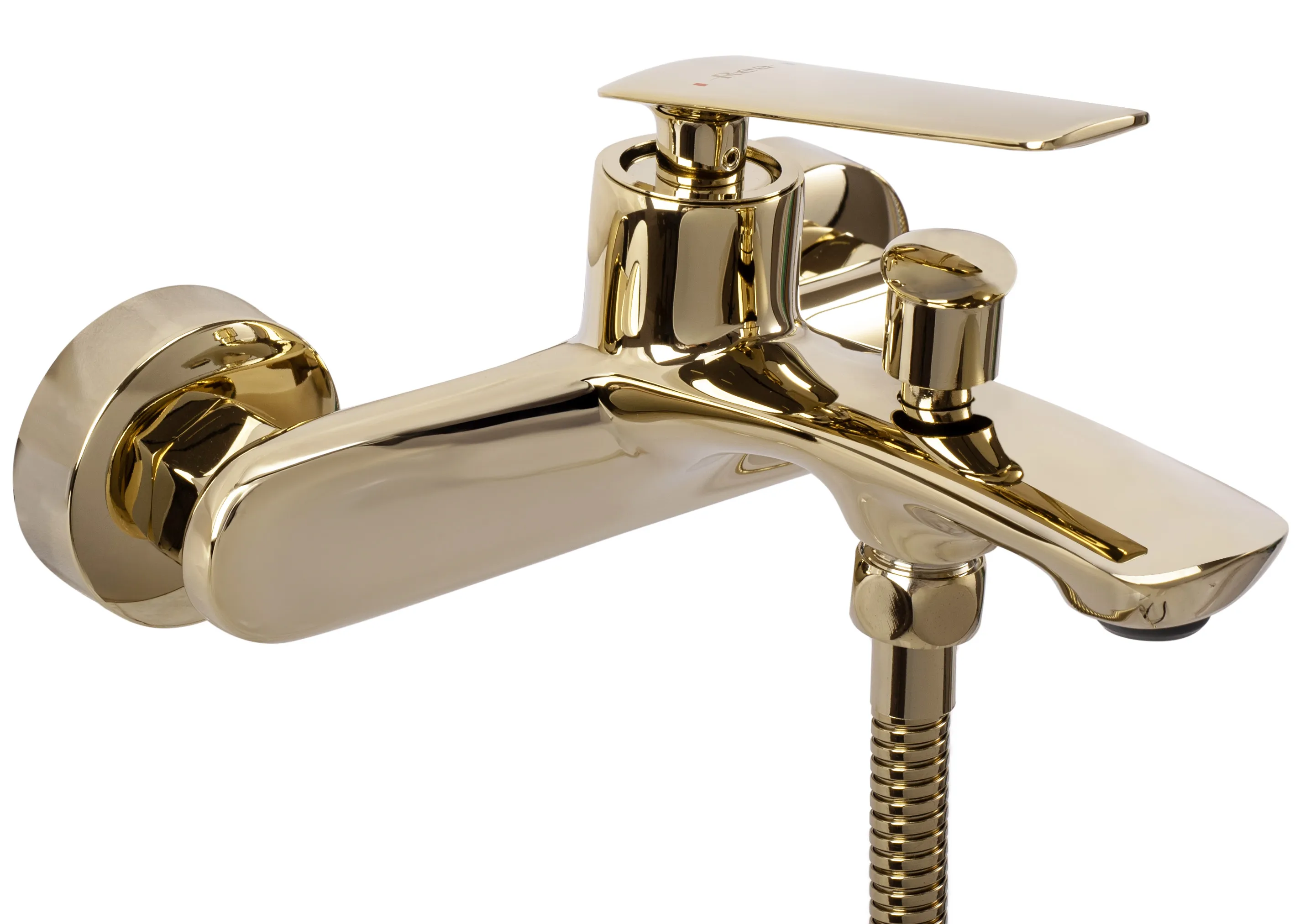 Baterie cadă culoare auriu înălțime 10 cm material alamă/ABS model Jager Gold [1]