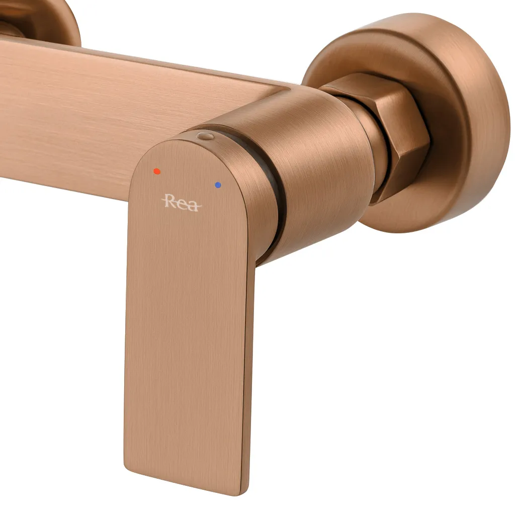 Baterie cadă finisaj cupru periat model Storm Copper Brushed [1]