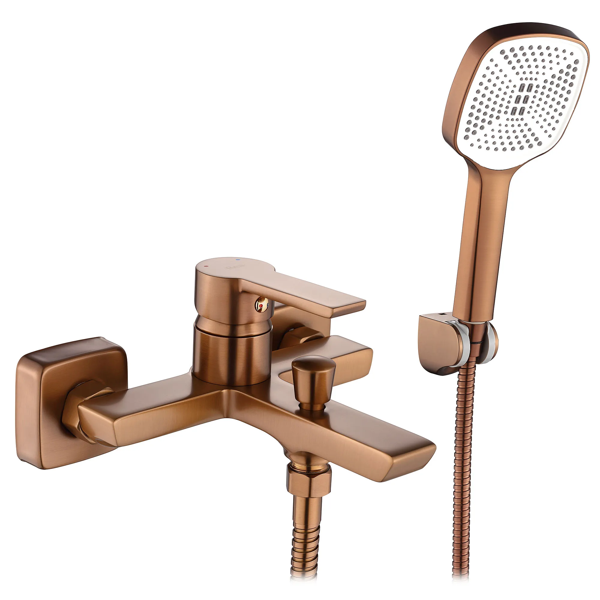 Baterii cadă - Baterie cadă culoare cupru periat model Argus Copper Brushed