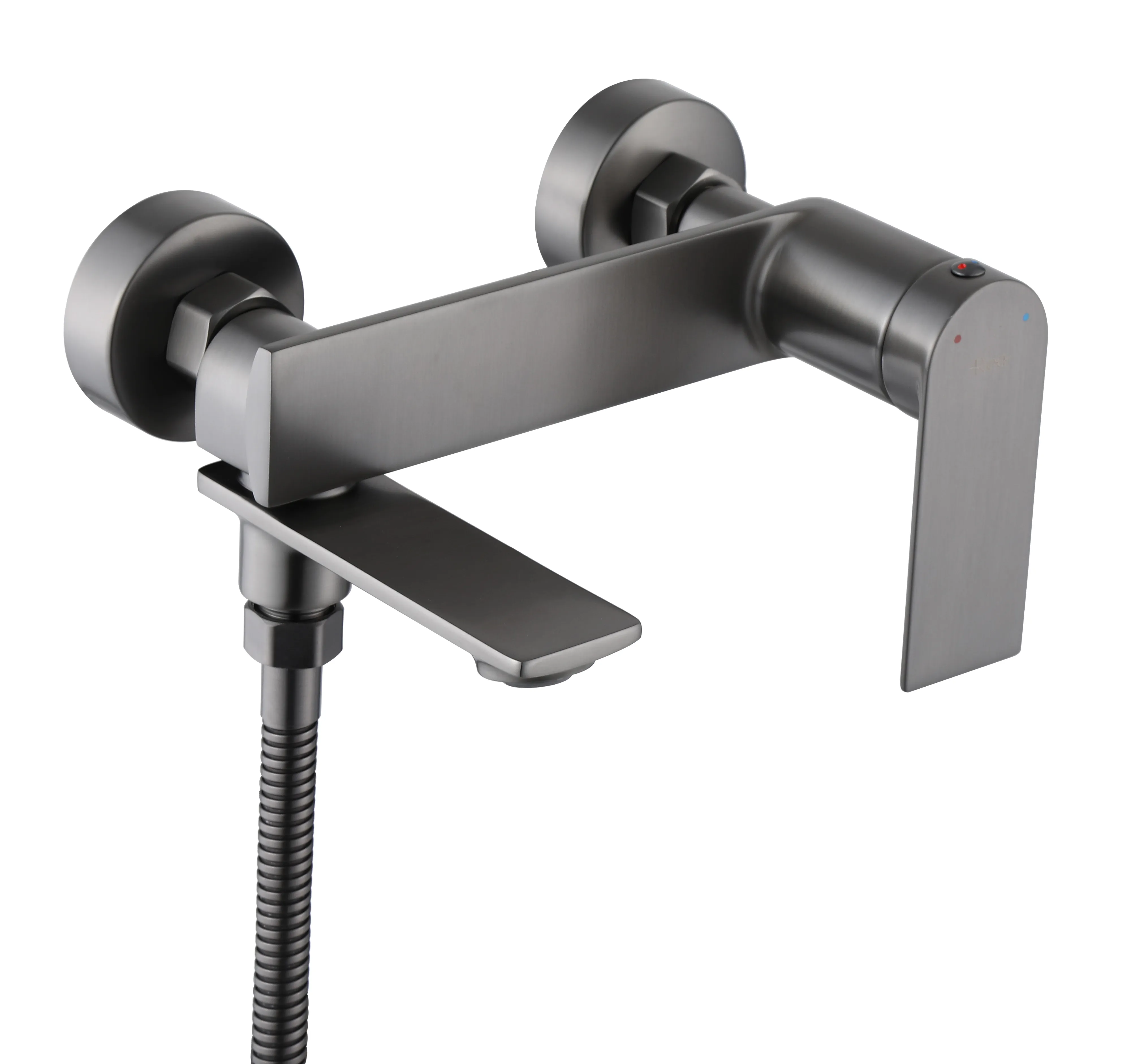 Baterie cadă culoare titanium înălțime 12 cm material alamă/ABS model Storm Titanium [1]