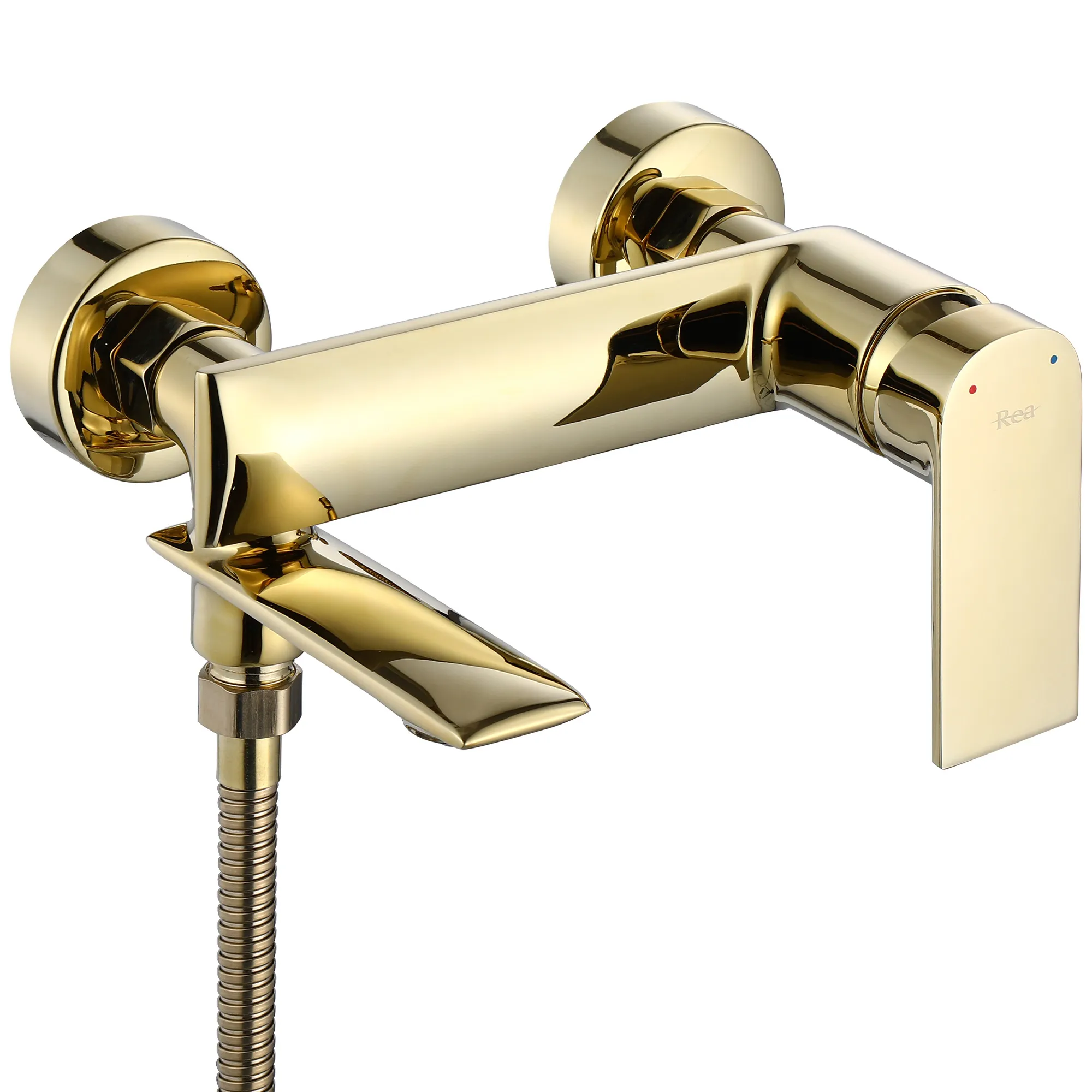 Baterie cadă culoare auriu înălțime 11 cm material alamă/ABS model Veneta Gold [2]