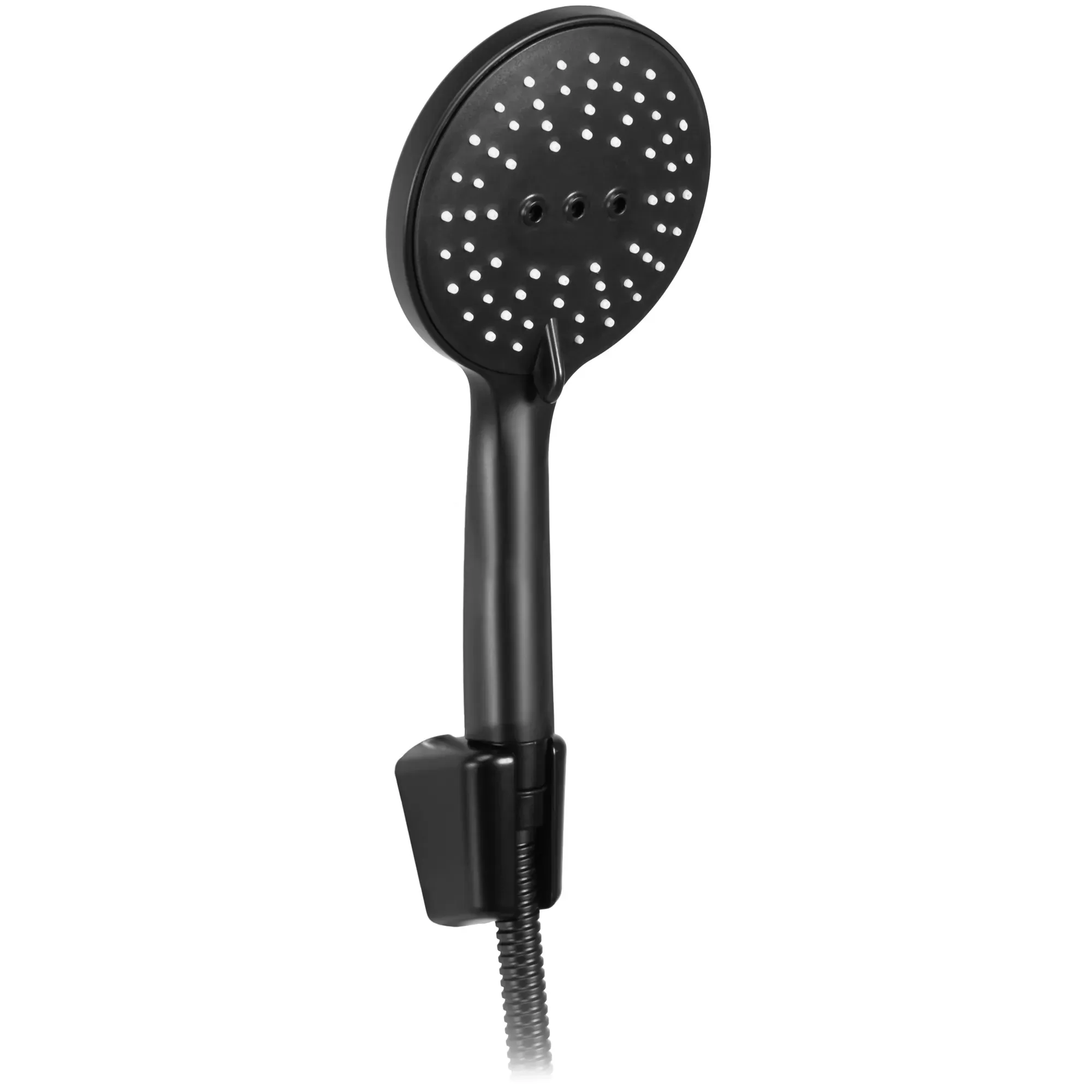 Baterie cadă culoare negru mat înălțime 11 cm material alamă/ABS model Foss Black [2]