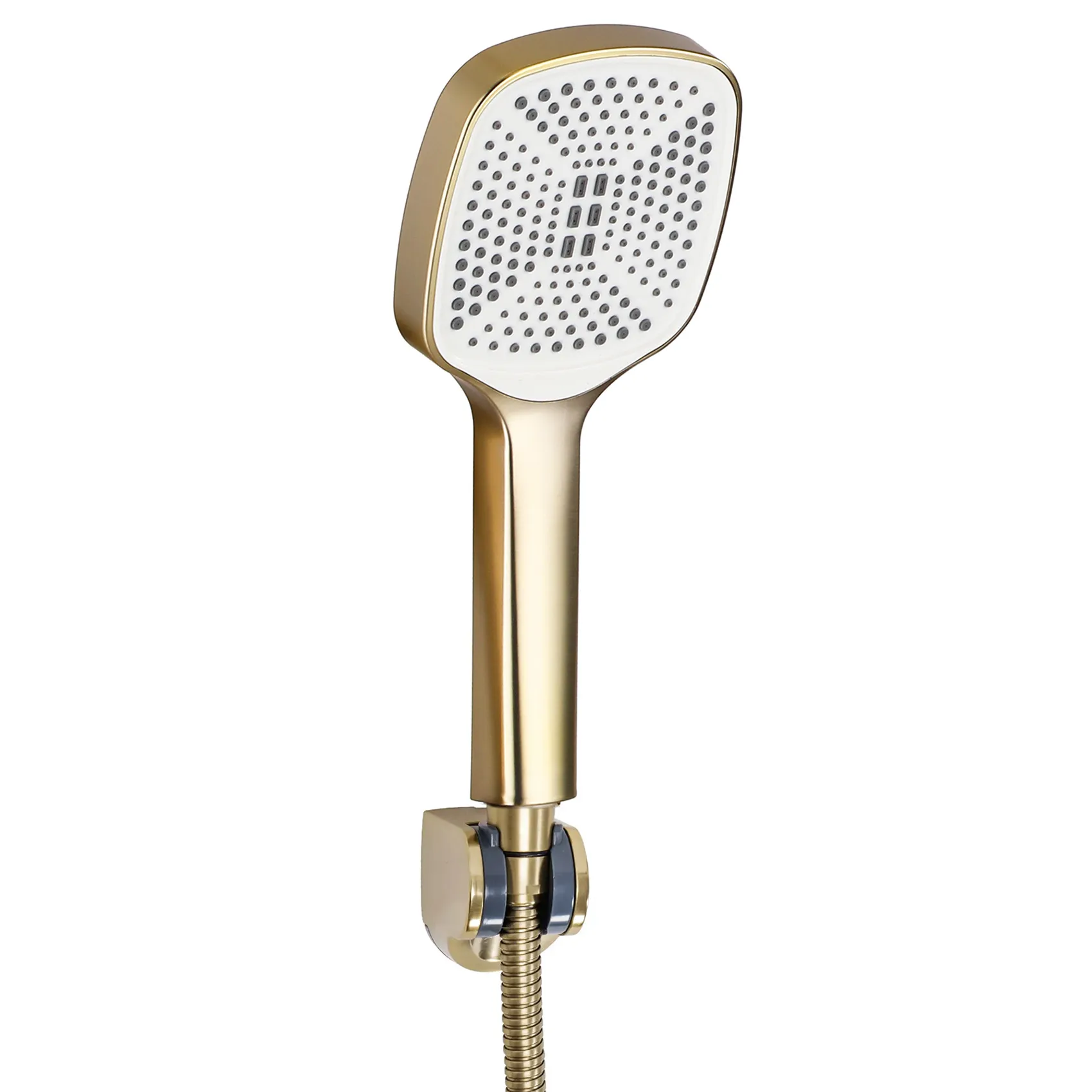 Baterie cadă finisaj auriu periat înălțime 12 cm model Storm Brush Gold [2]