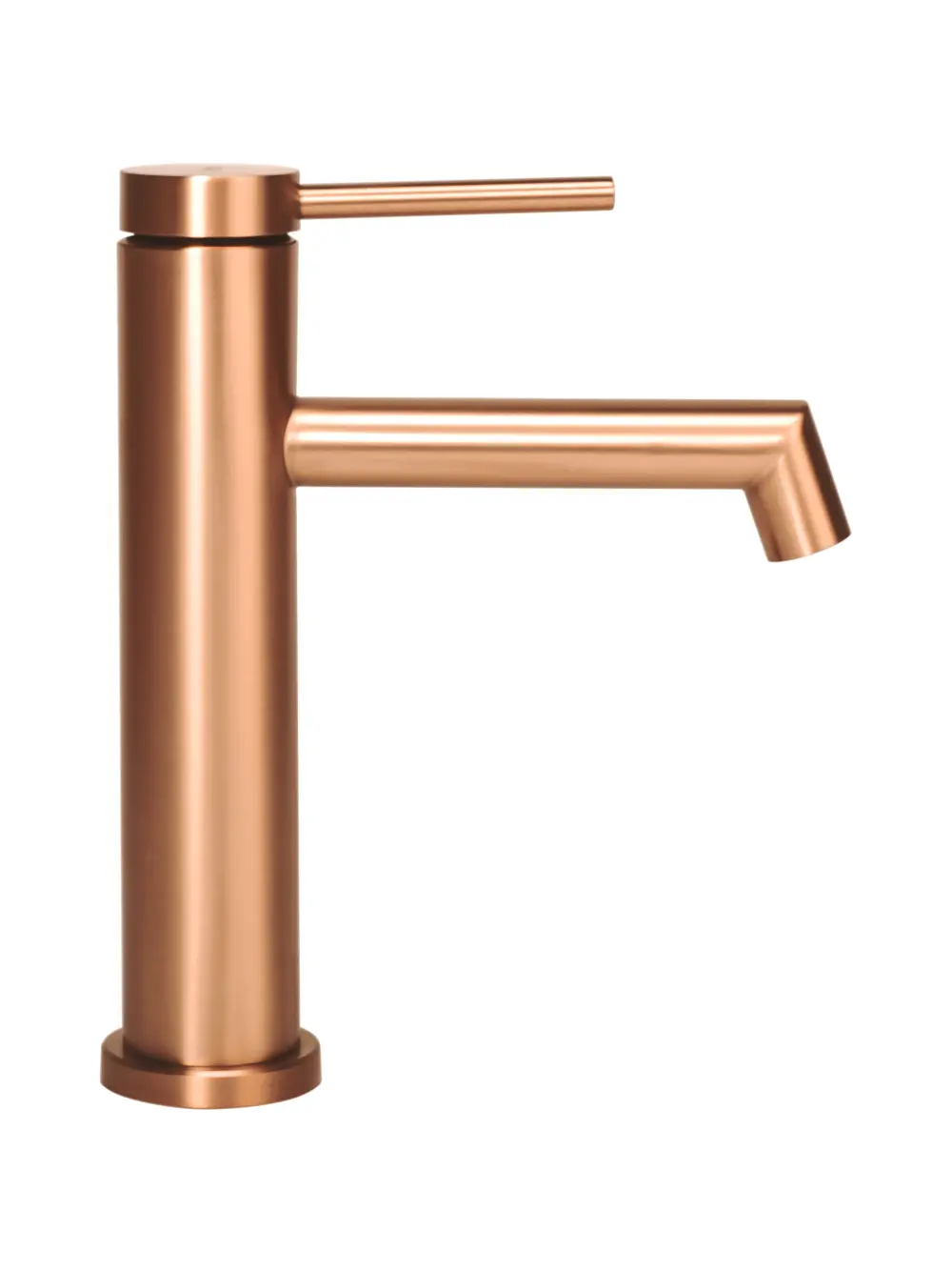 Baterie chiuvetă culoare cupru periat înălțime 20.5 cm material alamă model Foss Copper Brush Low [2]