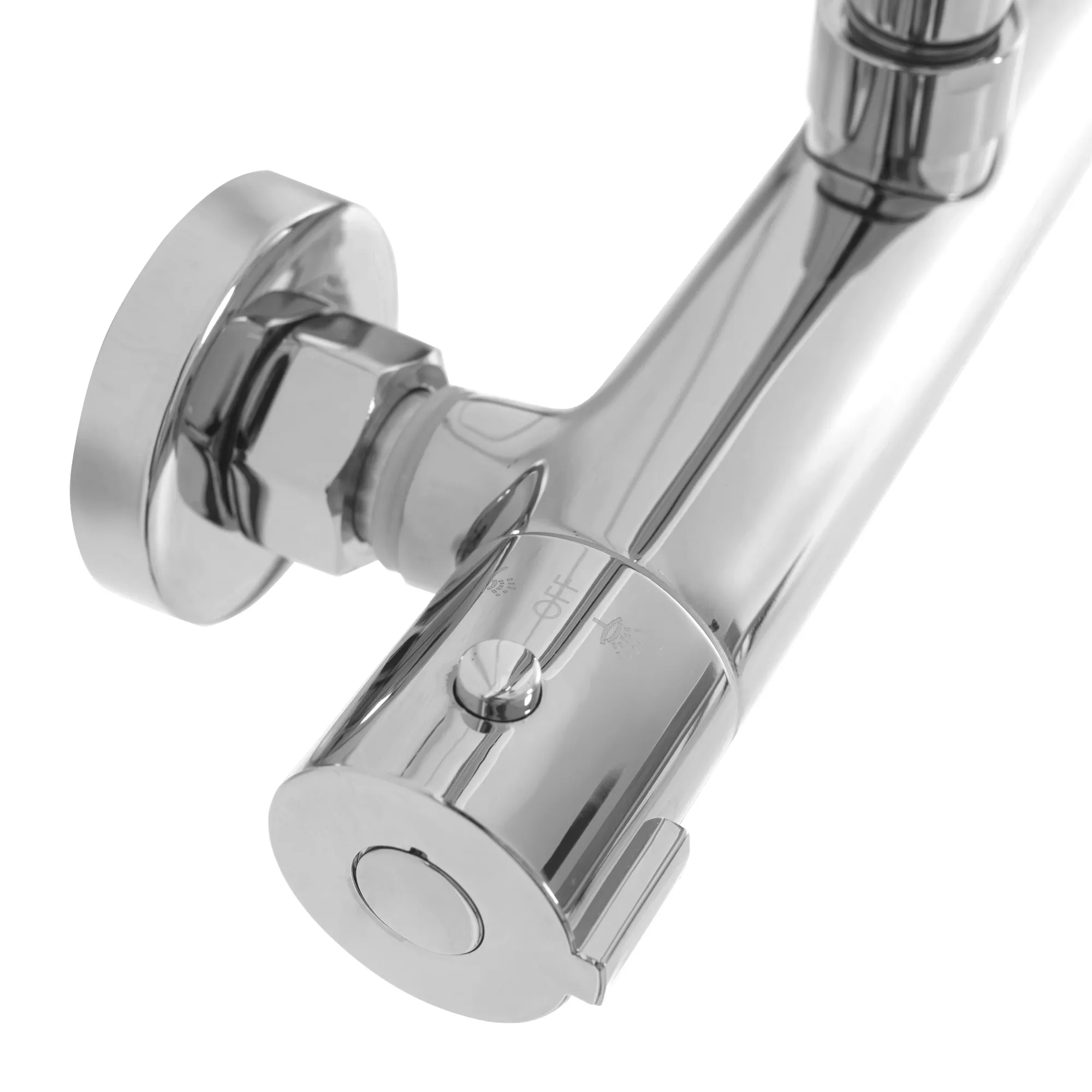 Set de duș culoare crom înălțime 100 cm material alamă/ABS model Bliss Chrome [9]