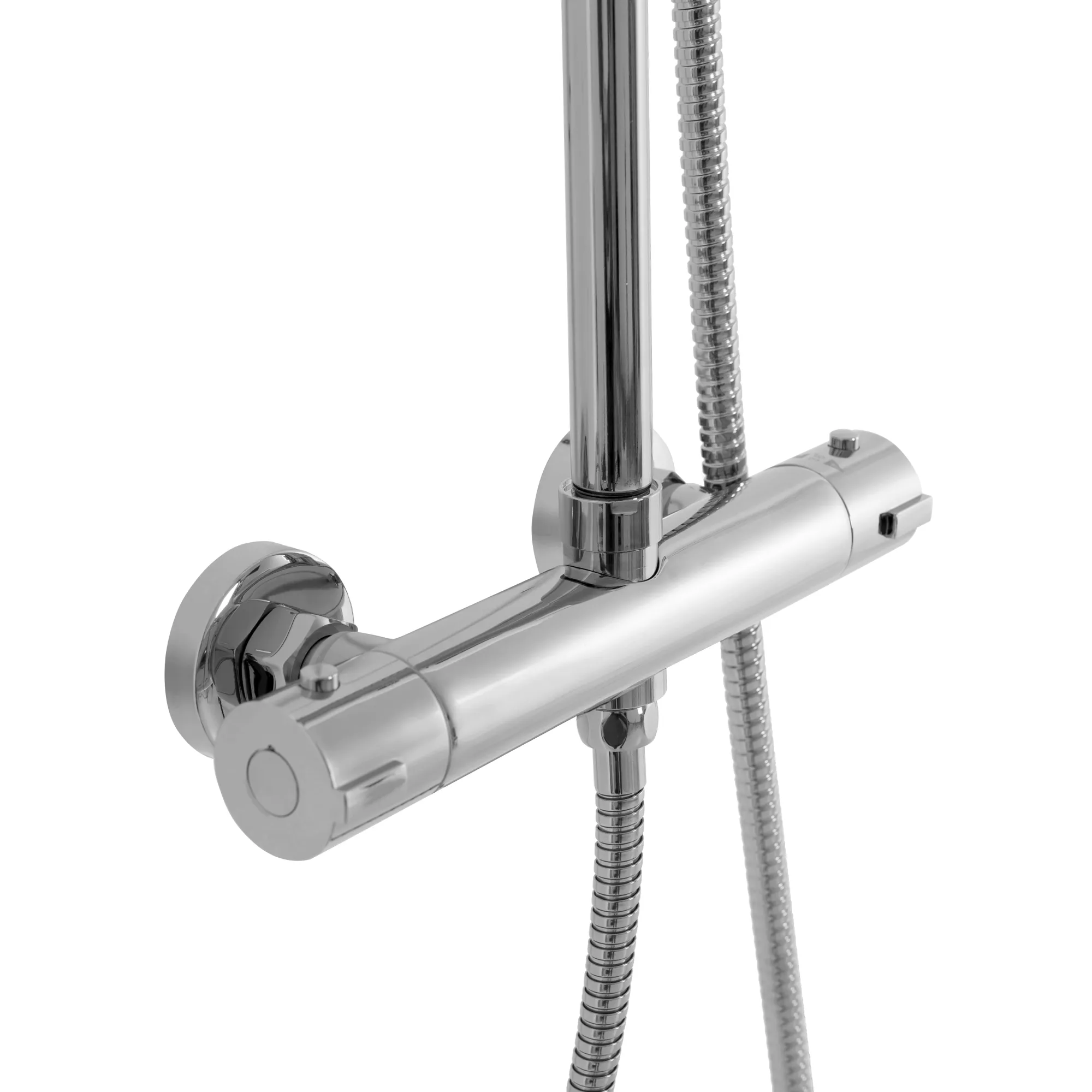 Set de duș culoare crom înălțime 100 cm material alamă/ABS model Bliss Chrome [7]