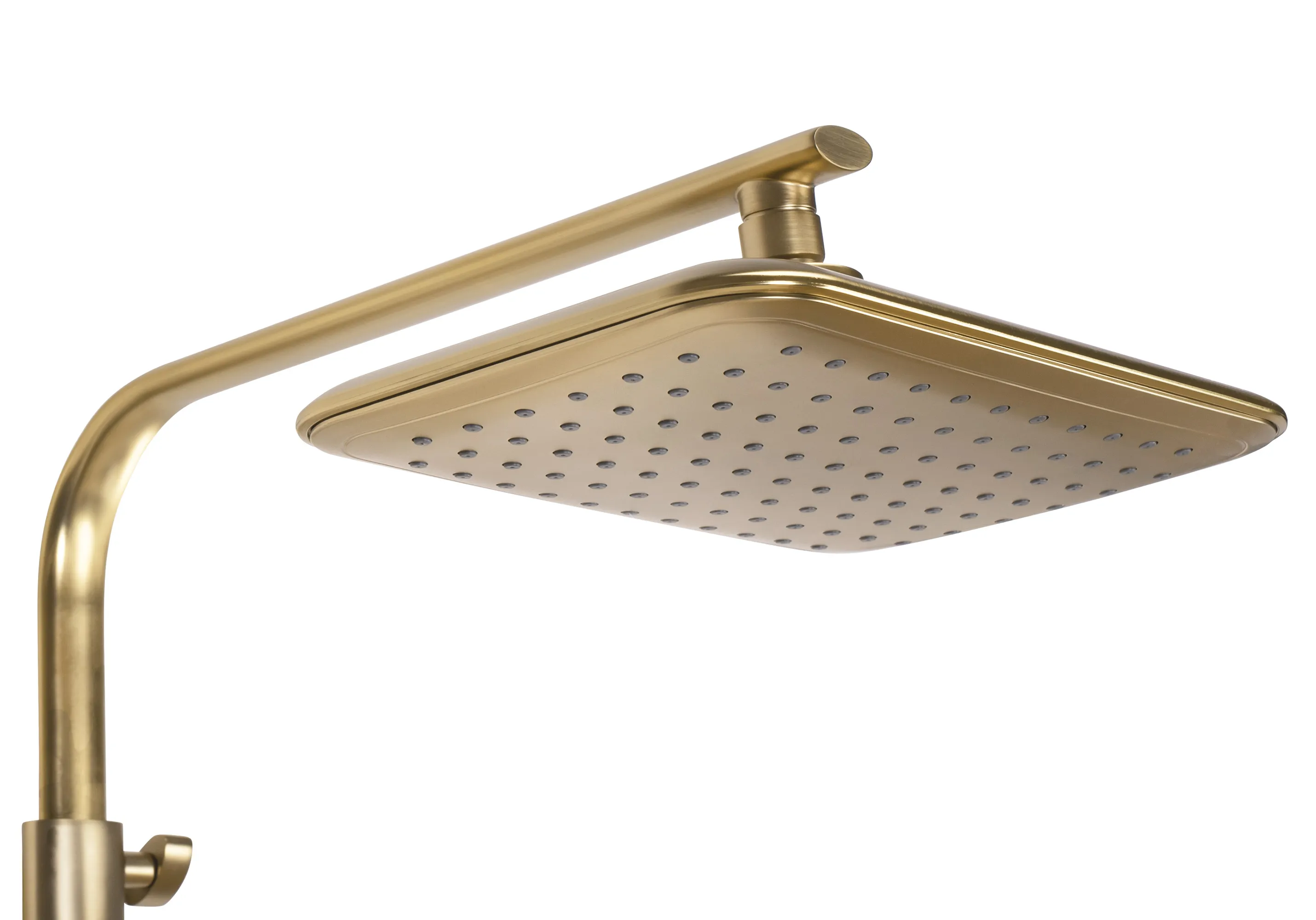 Set de duș culoare auriu periat înălțime 120 cm material alamă/ABS model Tom Gold Brushed [4]