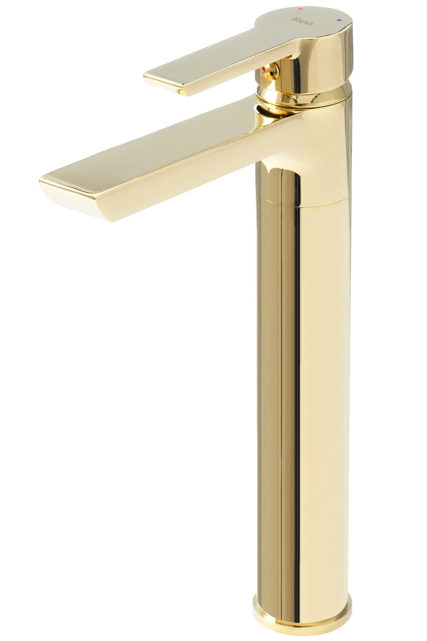 Baterie lavoar culoare auriu înălțime 28.5 cm material alamă model Argus Gold High [2]
