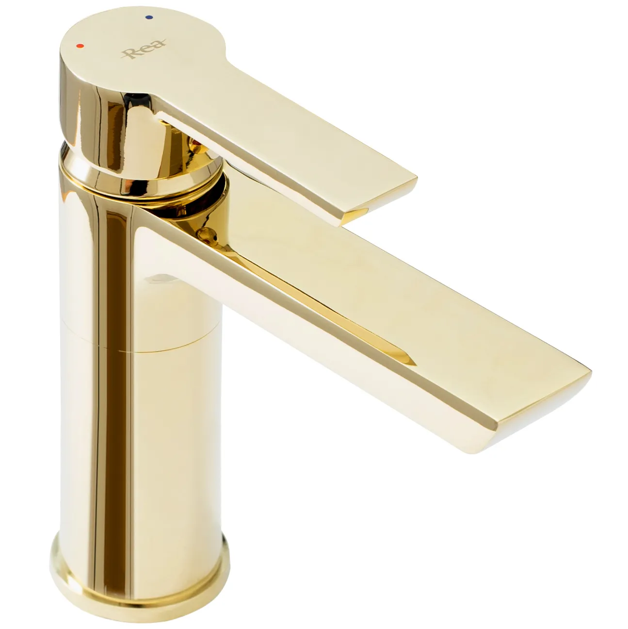 Baterie chiuvetă culoare auriu înălțime 16 cm material alamă model Argus Gold Low [3]