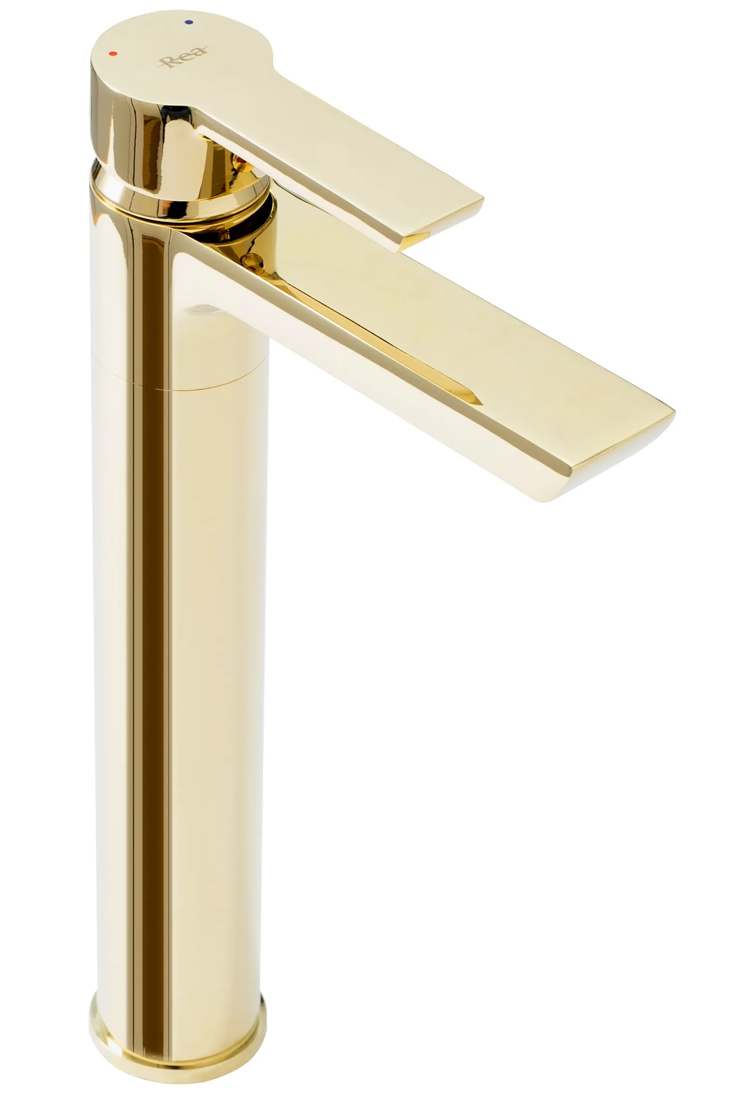 Baterie lavoar culoare auriu înălțime 28.5 cm material alamă model Argus Gold High [1]