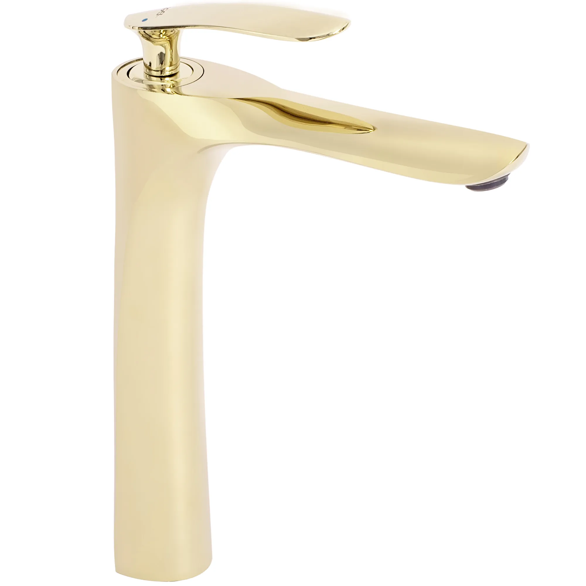 Baterie lavoar culoare auriu înălțime 29 cm material alamă model Orbit Gold High [1]