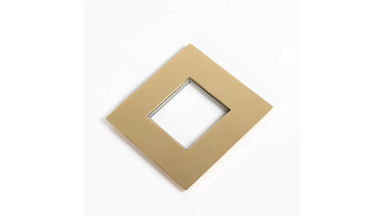 Baterie lavoar culoare auriu înălțime 10 cm material alamă model Mason Gold [6]