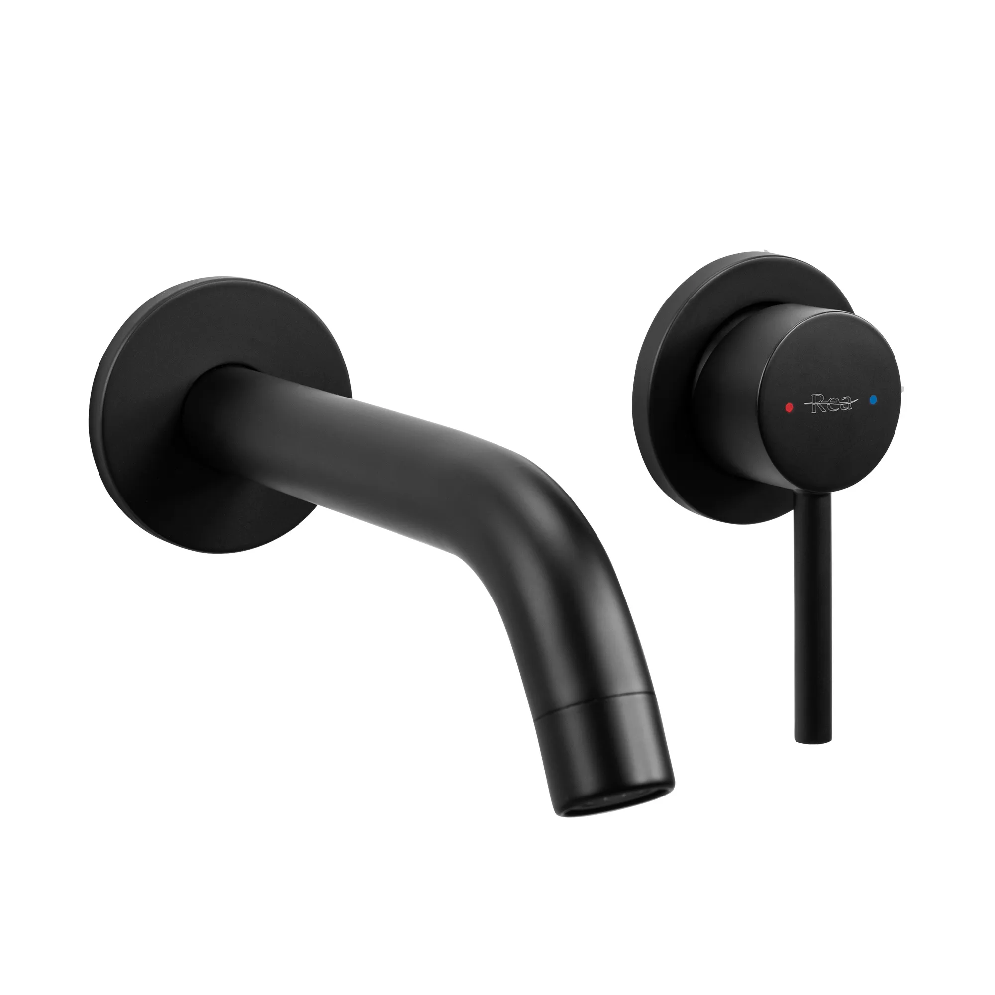 Baterii chiuvetă - Baterie chiuvetă culoare negru mat înălțime 10 cm material alamă model Owen Black Mat
