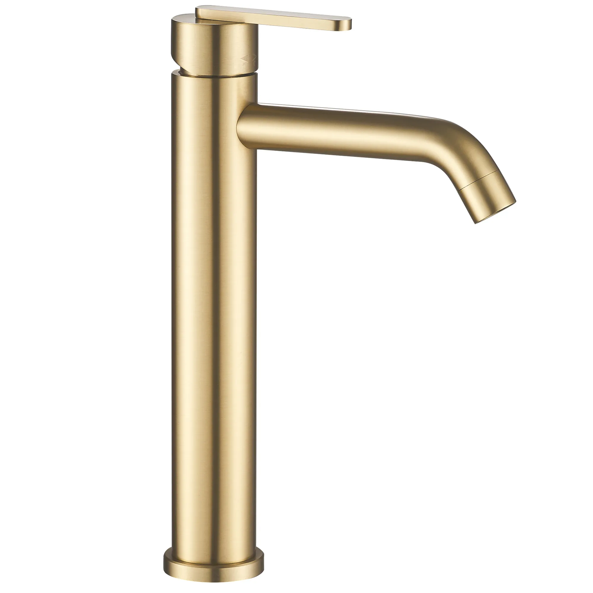 Baterii chiuvetă - Baterie lavoar culoare auriu periat înălțime 30 cm model Ontario Brushed Gold High