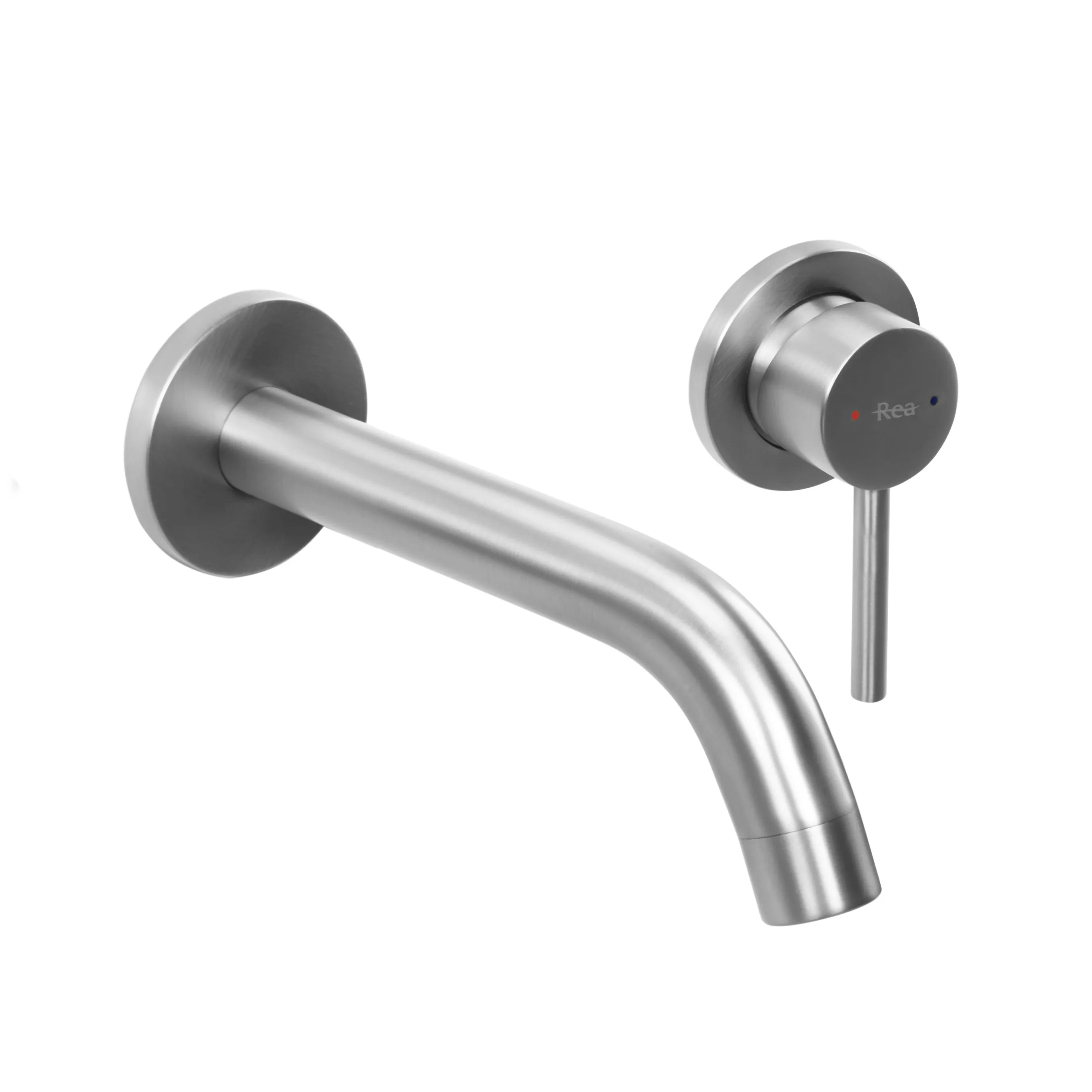 Baterie lavoar culoare crom periat înălțime 10 cm material alamă model Owen Nickel Brushed [4]