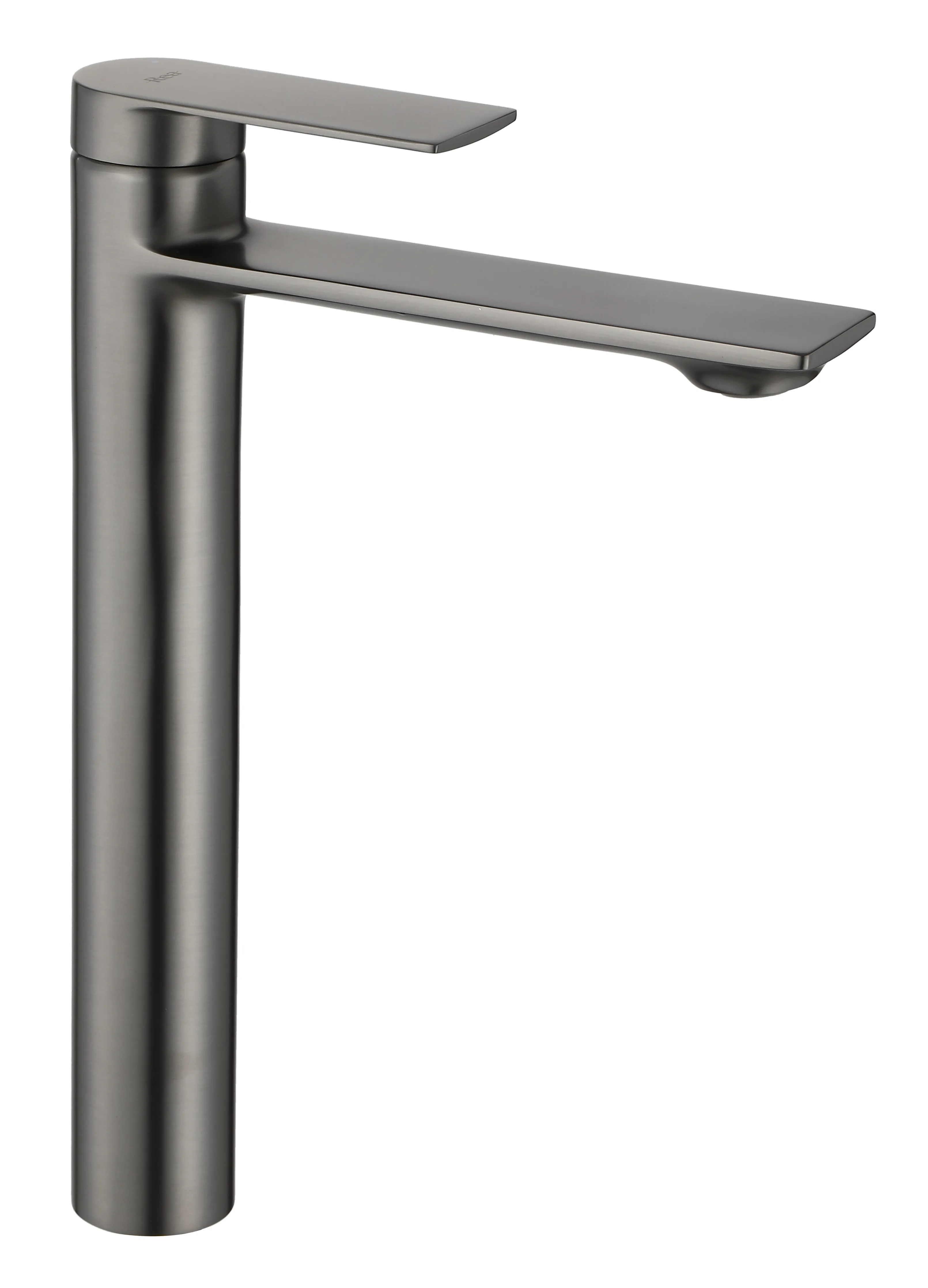 Baterie lavoar culoare titanium înălțime 29.5 cm material alamă model Storm Titanium High