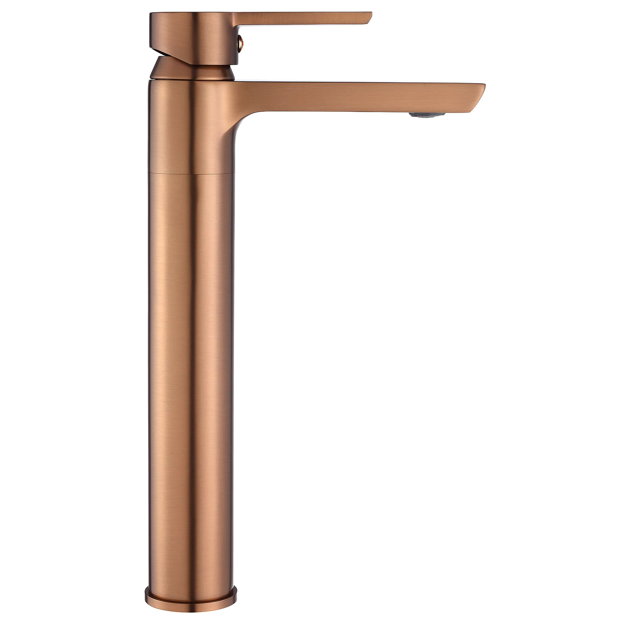 Baterie lavoar finisaj cupru periat înălțime 28 cm material alamă model Argus Copper Brushed High [1]