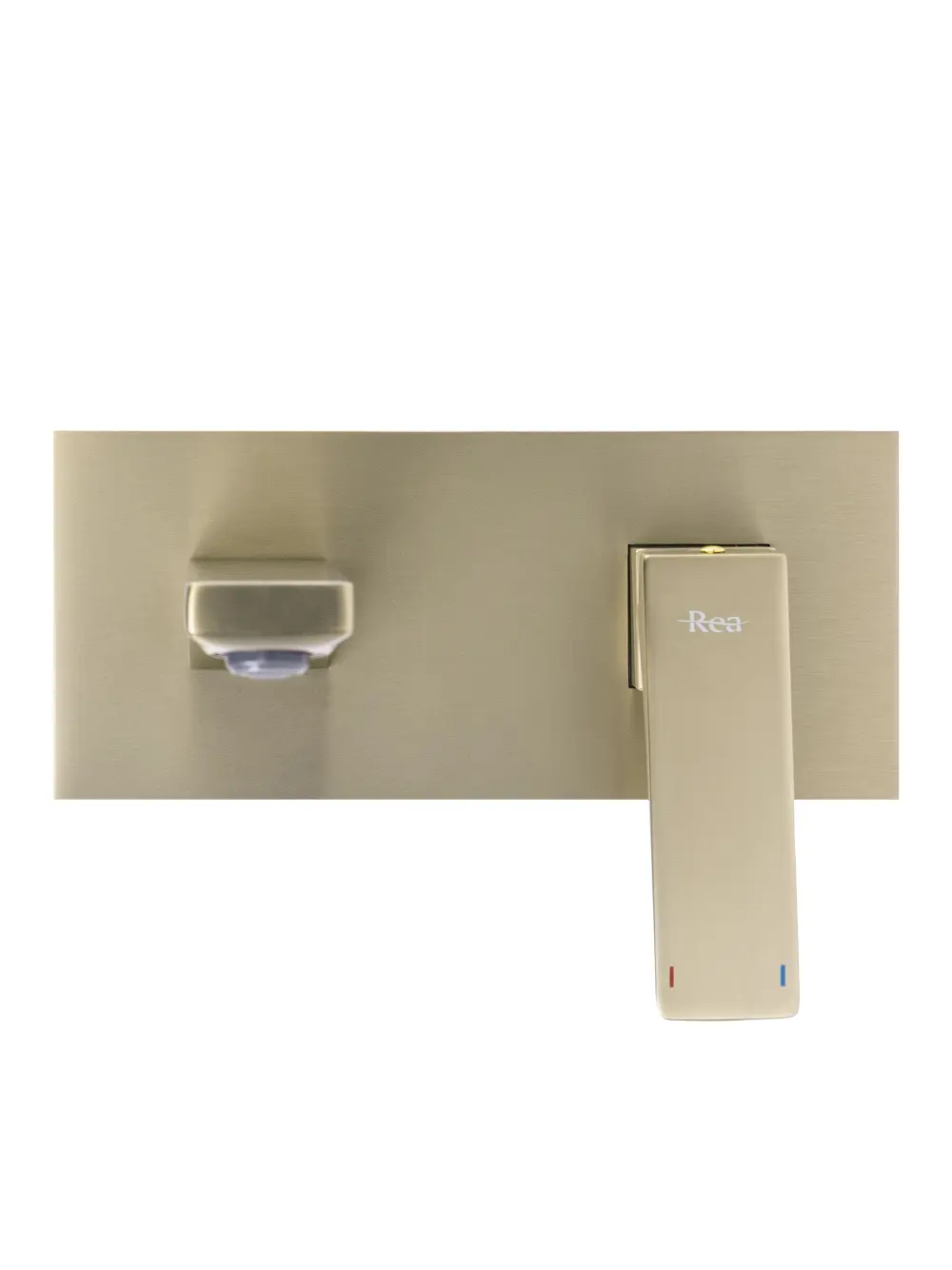 Baterie lavoar încastrată finisaj auriu periat material alamă model Joe Gold Brush [1]