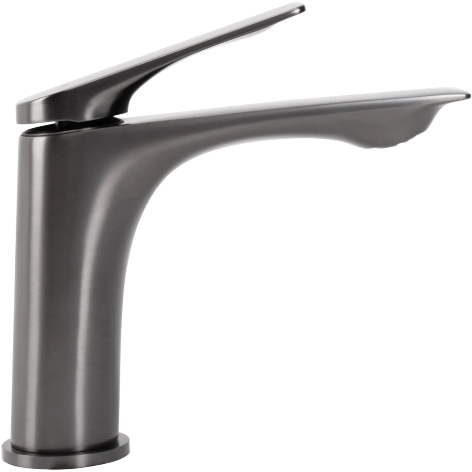 Baterie chiuveta culoare titanium înălțime 16.5 cm material alamă model Avalon Titanium Low [3]