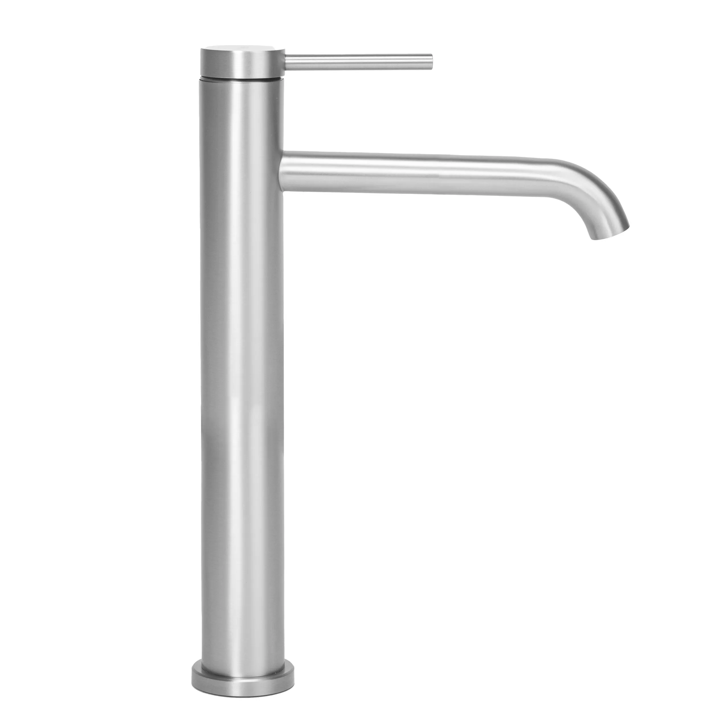 Baterie lavoar culoare crom periat înălțime 29.5 cm material alamă model Clif Nikiel High [1]