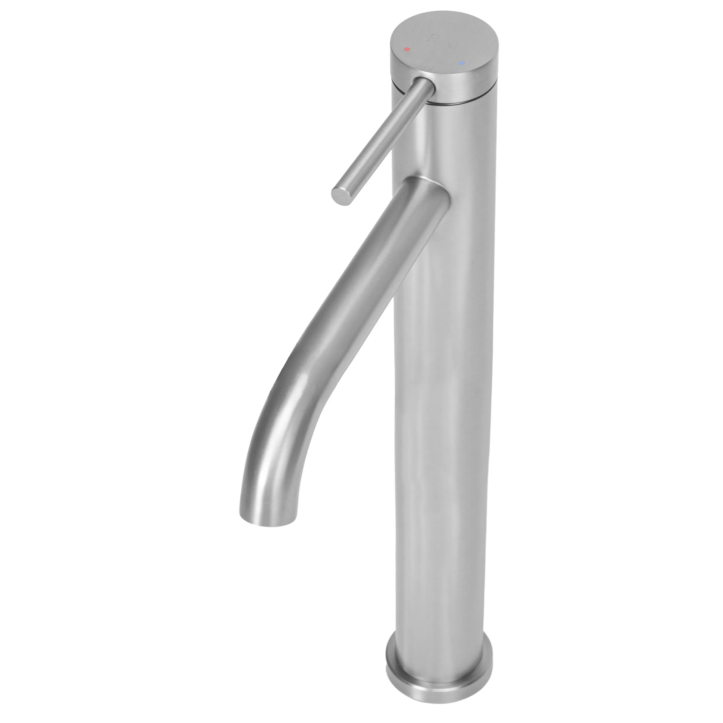 Baterie lavoar culoare crom periat înălțime 29.5 cm material alamă model Clif Nikiel High [2]