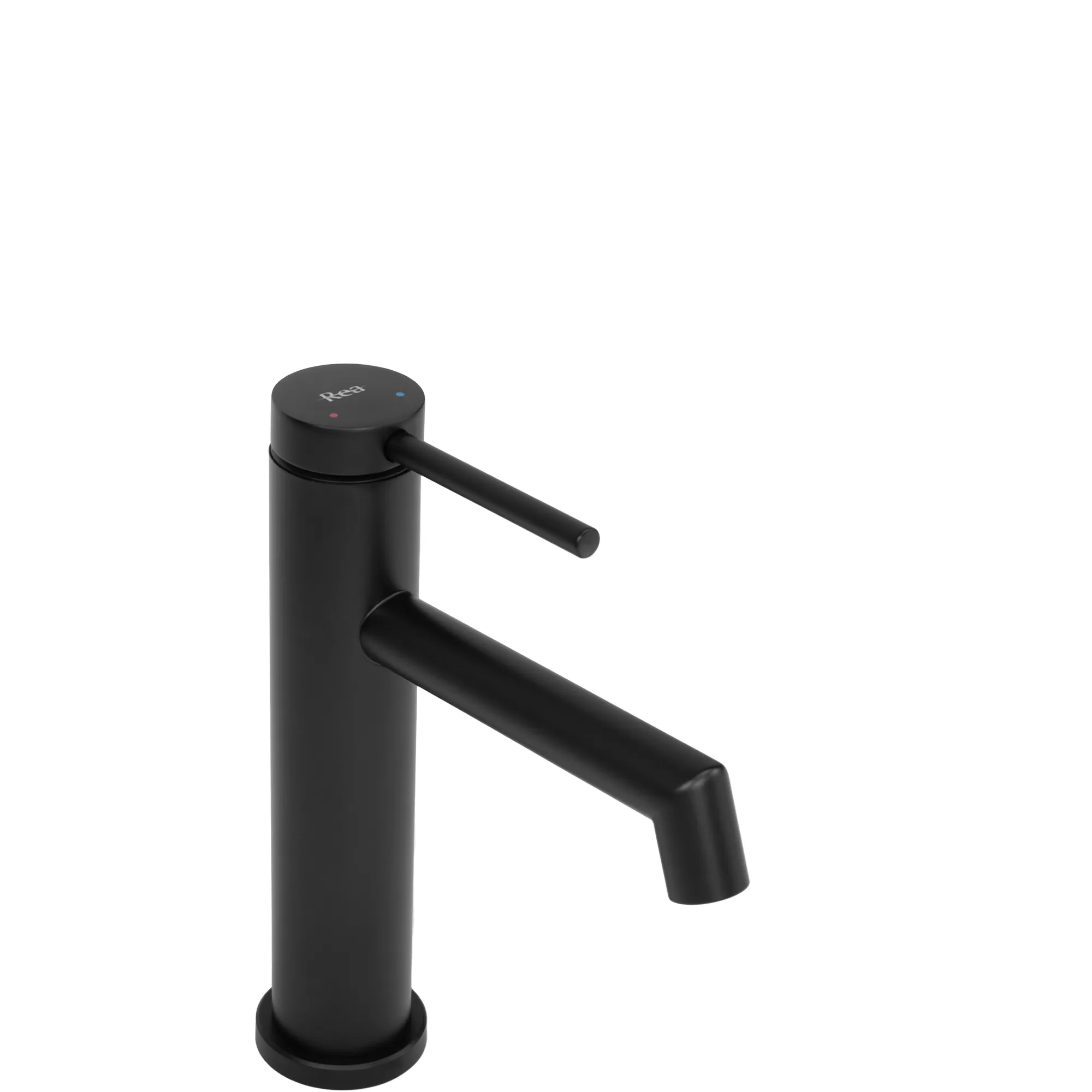 Baterie chiuvetă culoare negru mat înălțime 20.5 cm material alamă model Foss Black Low [4]