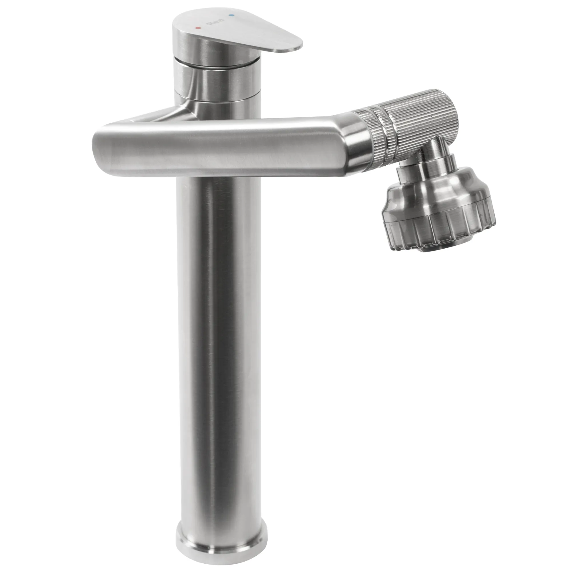Baterii chiuvetă - Baterie lavoar culoare crom înălțime 31 cm material alamă model Paco Chrome Brushed High