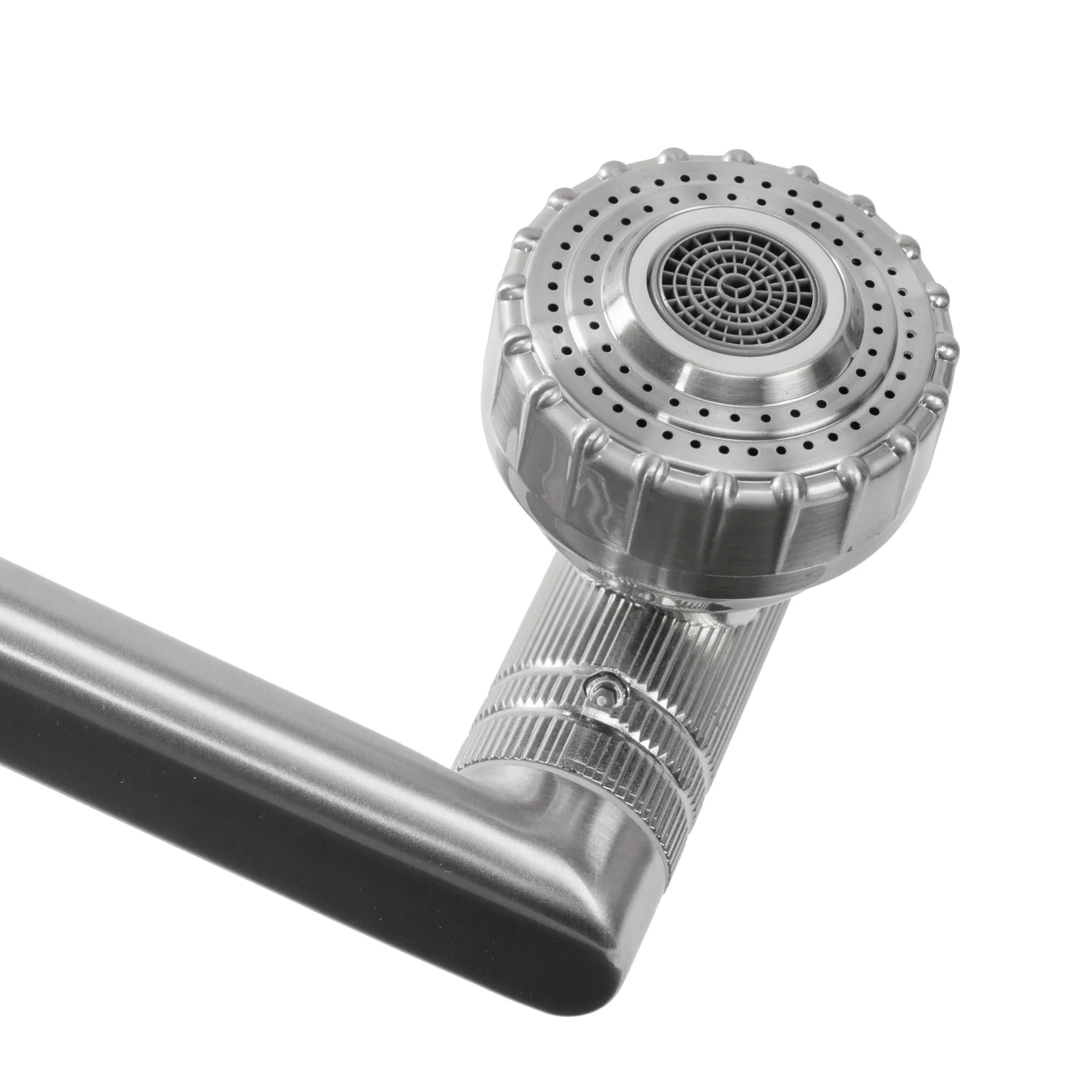 Baterie lavoar culoare crom înălțime 31 cm material alamă model Paco Chrome Brushed High [6]