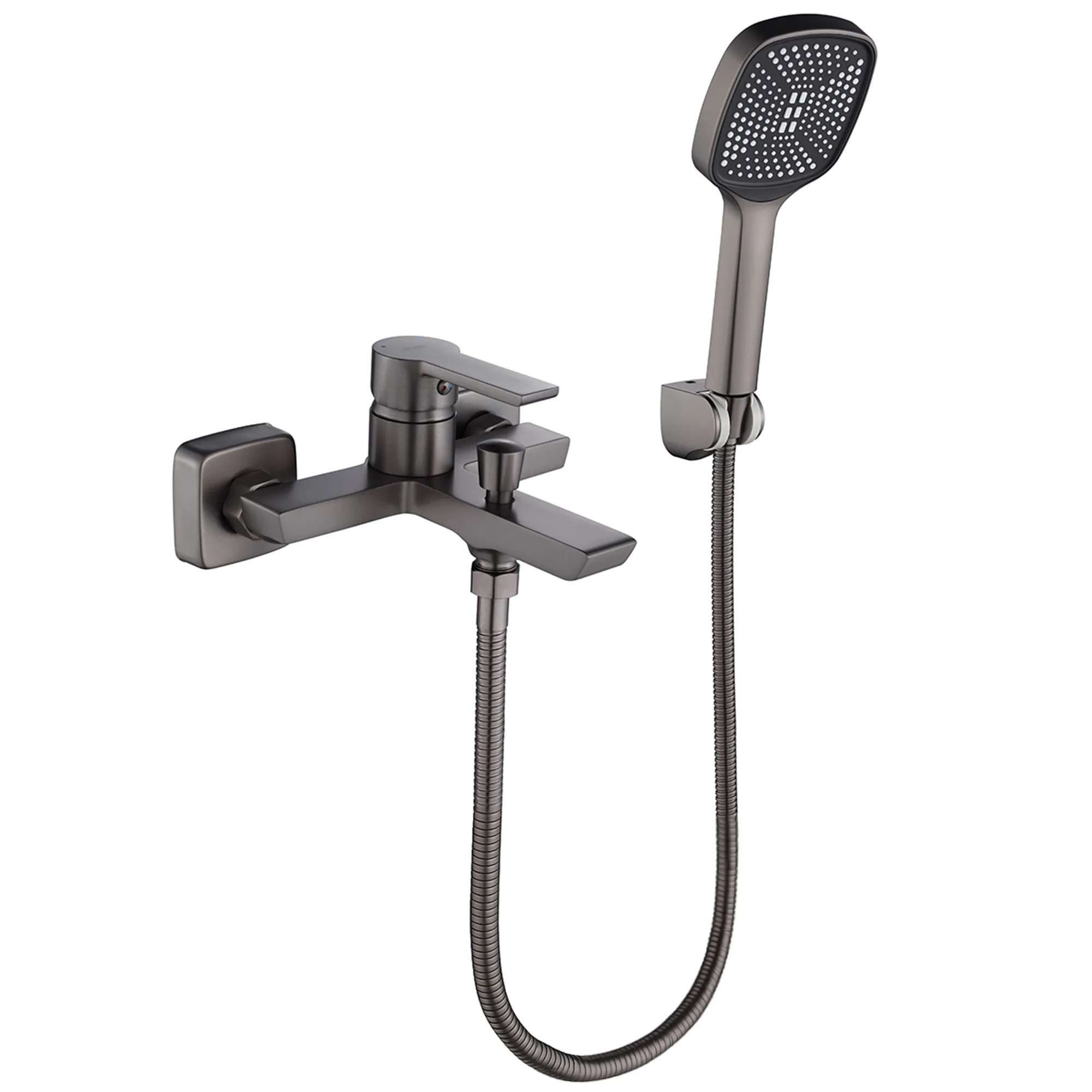 Baterie pentru cadă finisaj titanium înălțime 10 cm model Argus Titan