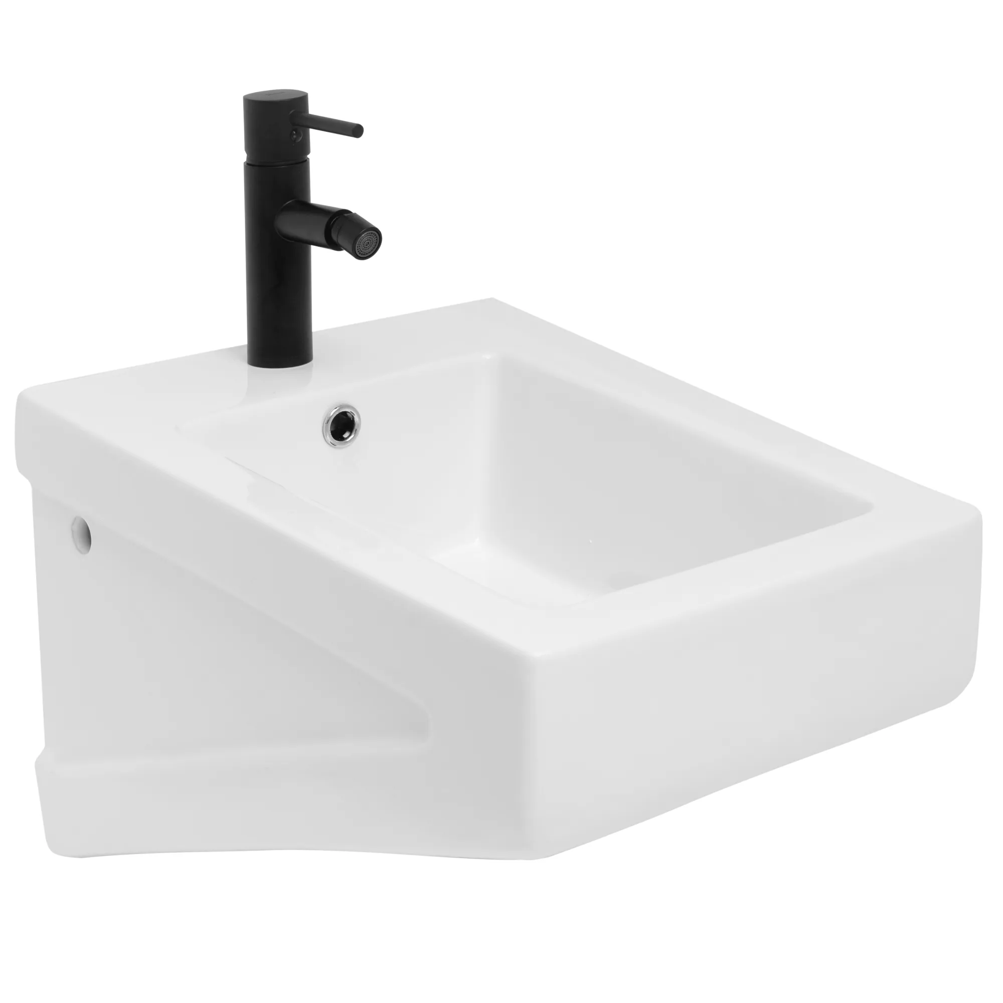Bideuri suspendate - Bideu suspendabil culoare alb model Flavio White - Rea