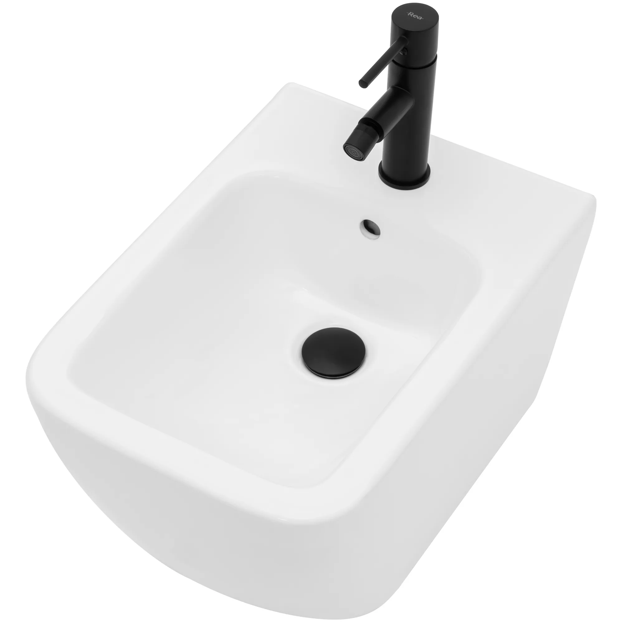 Bideu suspendabil culoare alb model Hary White - Rea [1]