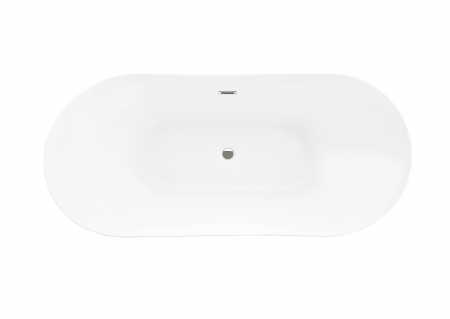 Cadă freestanding formă ovală 175x80x75 cm culoare albă model Amelia [4]