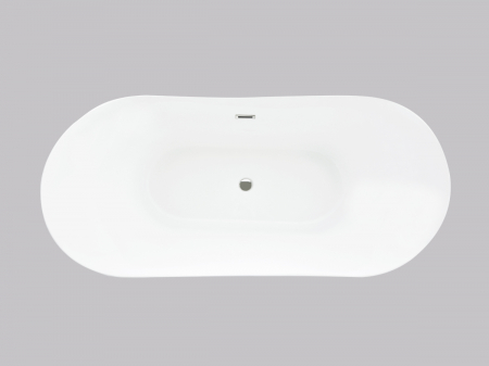 Cadă freestanding formă ovală 175x80x75 cm culoare albă model Amelia [5]