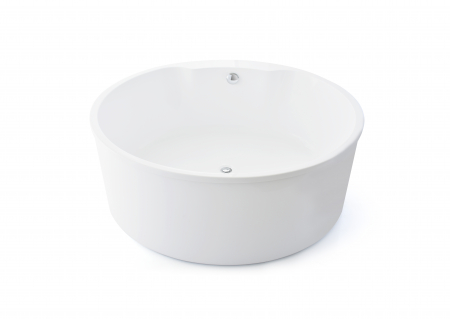 Căzi Freestanding - Cadă freestanding formă rotundă 150x60 cm culoare albă model Aris