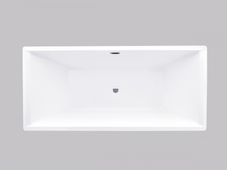 Cadă freestanding formă dreptunghiulară 178x80x58 cm culoare albă model Hanna [6]