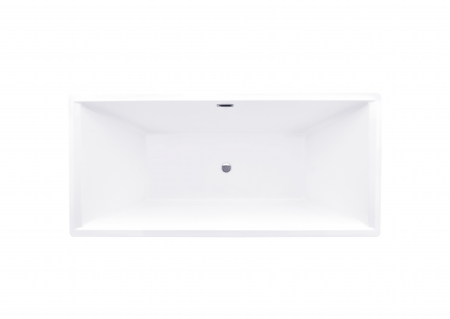 Cadă freestanding formă dreptunghiulară 178x80x58 cm culoare albă model Hanna [5]