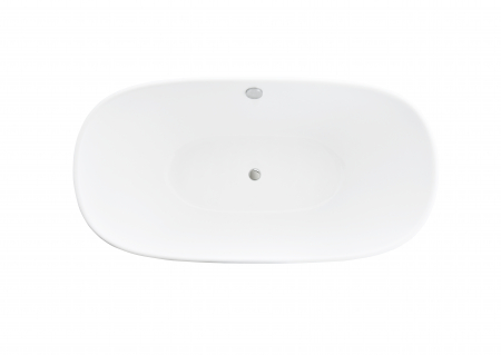 Cadă freestanding formă ovală 171x84x63 cm culoare albă model Natalia [4]