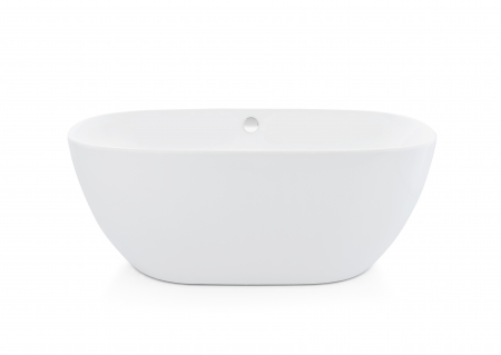 Căzi Freestanding - Cadă freestanding formă ovală 171x84x63 cm culoare albă model Natalia