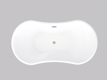 Cadă freestanding formă ovală 170x84x58 cm culoare albă model Ramona [5]