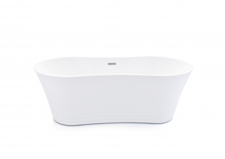Căzi Freestanding - Cadă freestanding formă ovală 170x84x58 cm culoare albă model Ramona