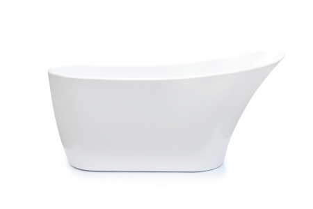 Căzi Freestanding - Cadă freestanding formă ovală 160x66x78 cm culoare albă model Rovana