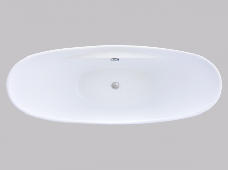 Cadă freestanding formă ovală 170x78x75 cm culoare albă model Selena [6]