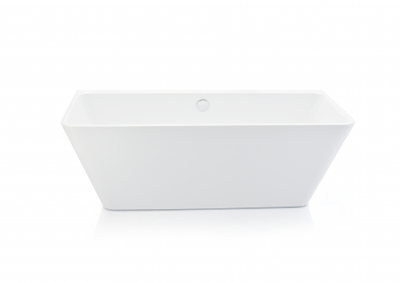Căzi Freestanding - Cadă freestanding lipită de perete formă dreptunghiulară 170x74x59 cm culoare albă model Tania