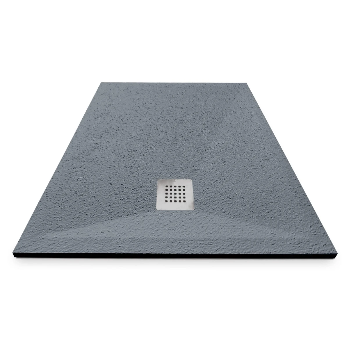 Cădiță de duș mărime 70x100 cm culoare gri mat formă dreptunghiulară din compozit model Eliza Grey [3]