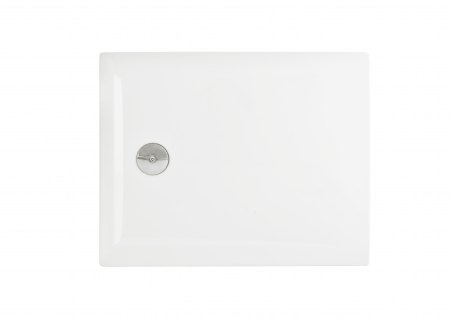 Cădițe duș - Cădiță duș mărime 100x100 cm culoare alb lucios formă pătrată din acril sanitar model Aida White