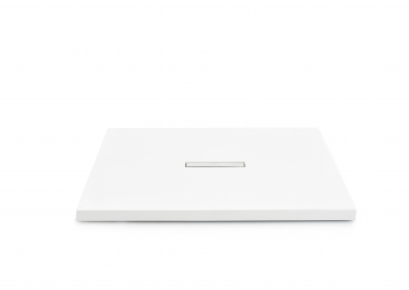 Cădiță de duș mărime 100x120 cm culoare alb lucios formă dreptunghiulară din acril sanitar model Alexa White [3]