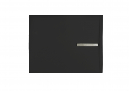 Cădițe duș - Cădiță de duș mărime 80x100 cm culoare negru lucios formă dreptunghiulară din acril sanitar model Atena Black
