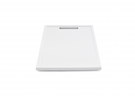 Cădiță duș mărime 80x100 cm culoare alb lucios formă dreptunghiulară din acril sanitar model Dalia White [2]