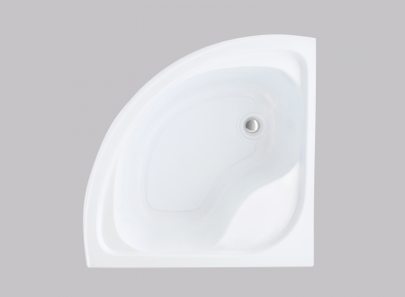 Cădiță duș mărime 90x90 cm culoare alb lucios formă pătrată din acril sanitar model Deea White [6]