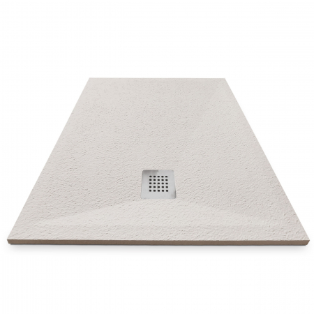 Cădiță duș mărime 80x100 cm culoare crem mat formă dreptunghiulară din compozit model Eliza Cream [2]